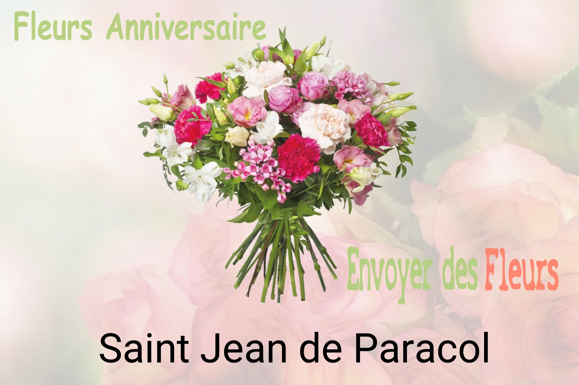 Bouquet de fleurs d’anniversaire livré à Saint-Jean-de-Paracol